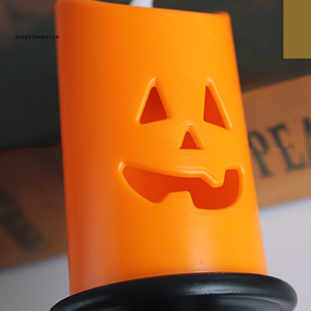 Đèn LED Hình Trái Bí Ngô Dùng Trang Trí Tiệc Halloween