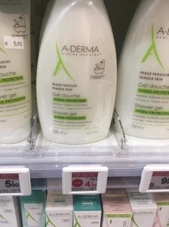SỮA TẮM ADERMA MẪU MỚI