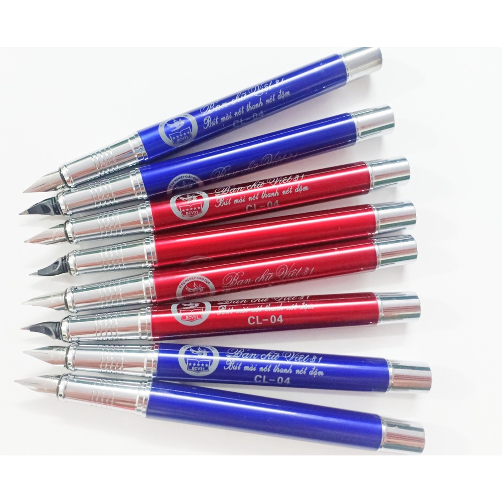 Bút Máy Ban Chữ Việt cl04 Ngòi Êm Viết Chính tả