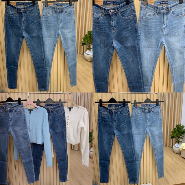 Skinny jeans H&M rách xước nhẹ