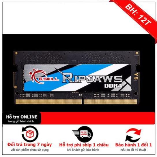 BH12TH Ram DDR4 Laptop Gskill 4G/2400 SODIMM Chính Hãng