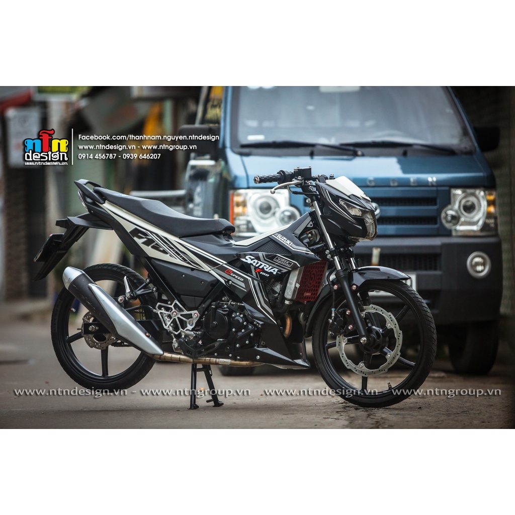 Tem Satria - Raider FI mẫu F150