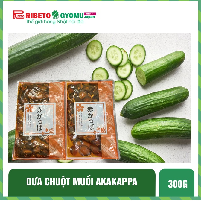 Dưa chuột muối Akakappa 300g Nhật Bản