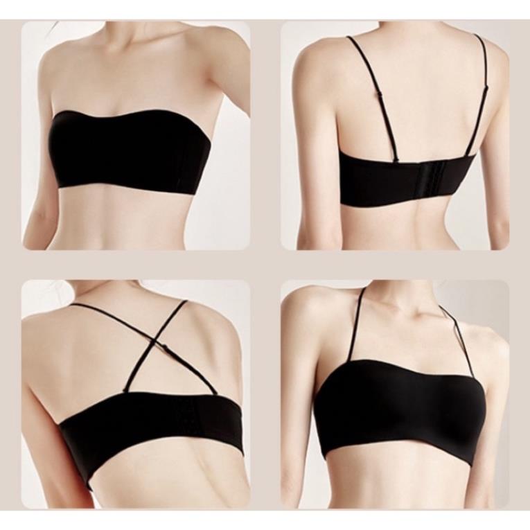 Áo Lót Nữ Đúc Myna Cúp Ngang Bản To Dây Chống Tuột Cao Cấp 7255