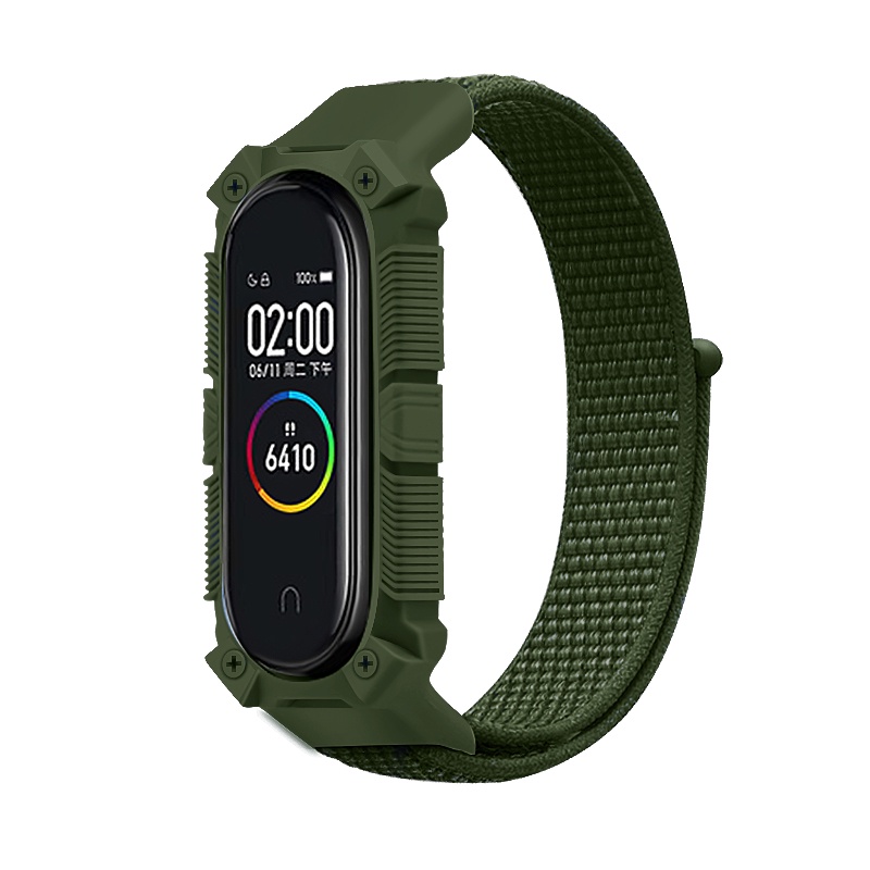 Dây Đeo Nylon Kiểu Dáng Thể Thao Cho Đồng Hồ Thông Minh Mi Band 6/5/4/3