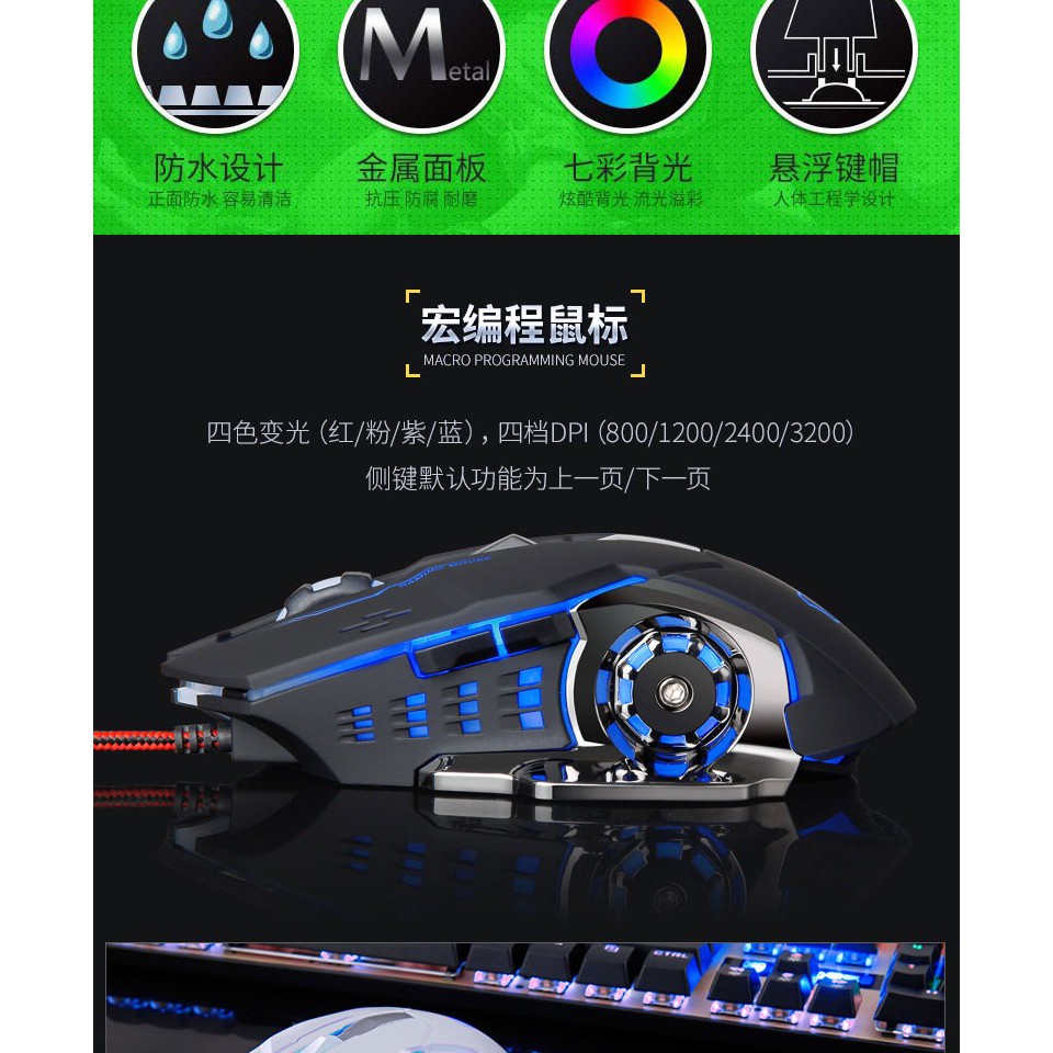 [HÀNGORDER]COMBO GAME THỦ: Chuột + Bàn Phím + Pad Chuột + Tai Nghe + Giá Đỡ Tai Nghe GAMING Giá Cực Shock | BigBuy360 - bigbuy360.vn