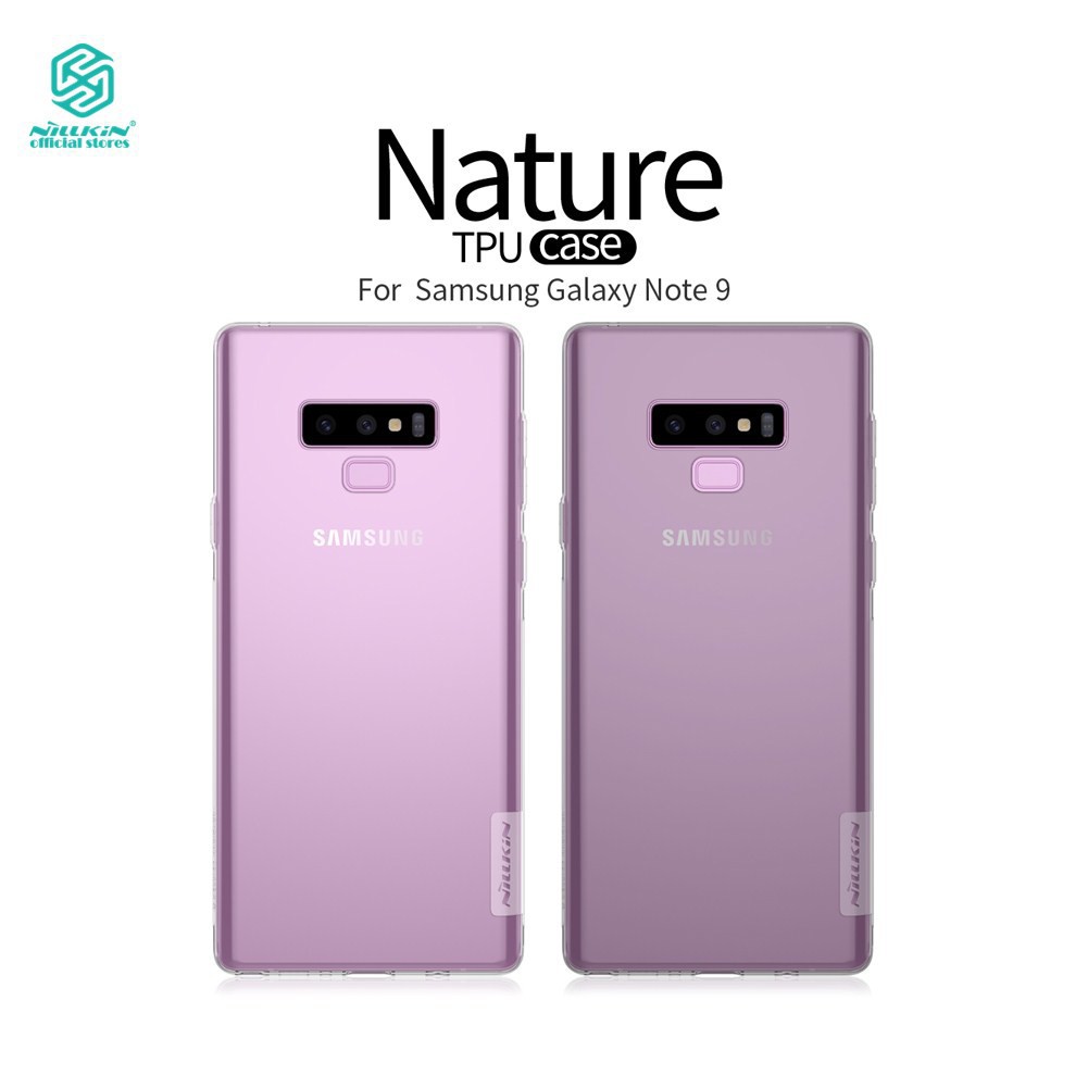 Ốp Điện Thoại NILLKIN Mềm Mại Siêu Mỏng Dành Cho Samsung Galaxy Note 9 Làm Bằng TPU Và Silicon