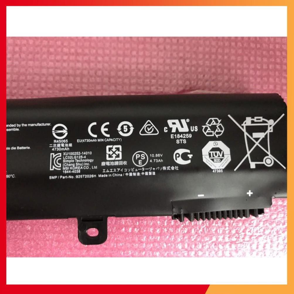 💖💖 Pin (Original)51Wh Latop MSI GE62 GE63 GV62 BTY-M6H New Battery