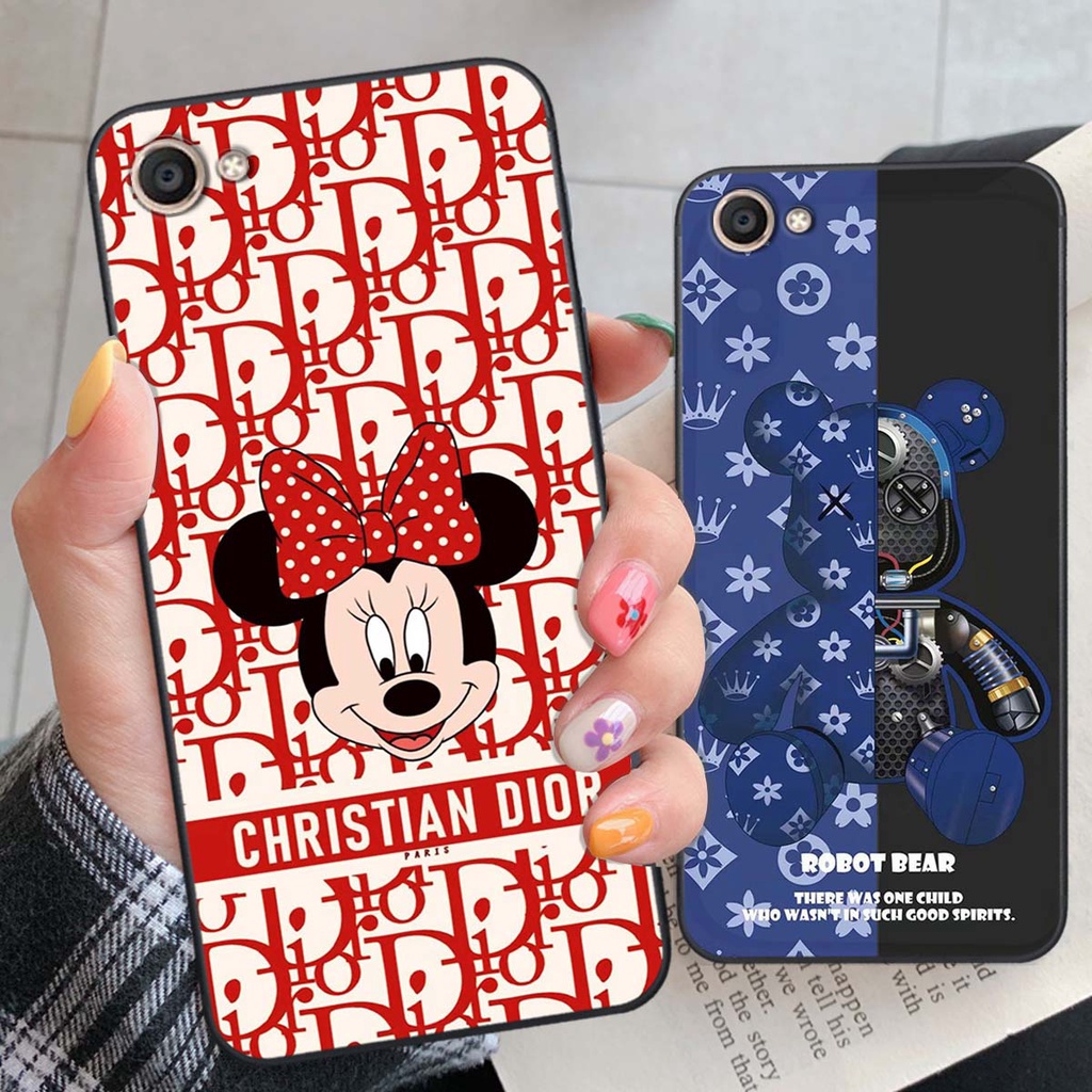 Ốp lưng Vivo V5 hình thương hiệu, thời trang, cute, đáng yêu