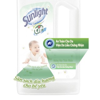 Combo Nước rửa chén Sunlight 750g + Nước lau sàn 1kg