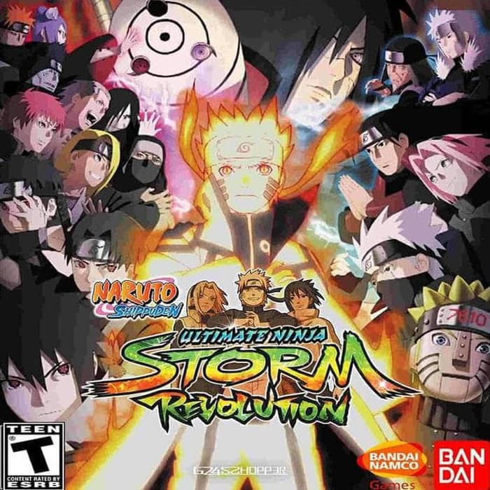 Đĩa Dvd Game Naruto Ultimate Ninja Strom Revolution