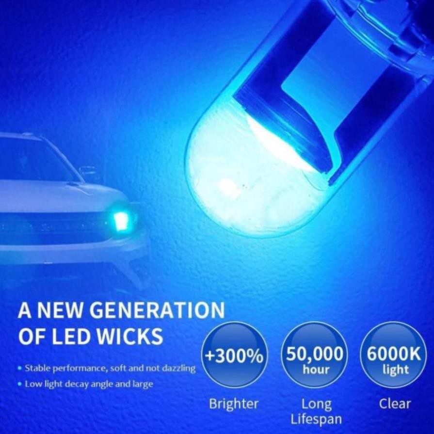 Bóng Led T10 Siêu Sáng, Đèn Led T10 Lắp Mặt Đồng Hồ, Demi, Xi Nhan Xe Máy, Ô Tô