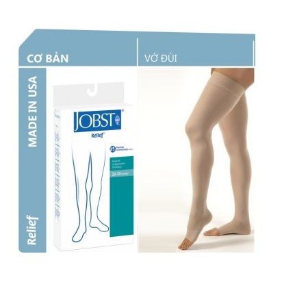 Vớ y khoa đùi Hỗ Trợ Điều Trị suy giãn tĩnh mạch chân JOBST