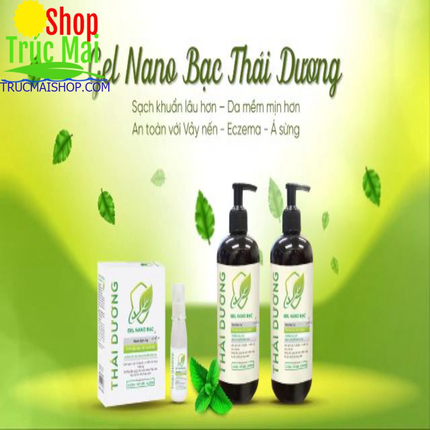 Nước Rửa Tay Khô NaNo bạc chính hãng Thái Dương