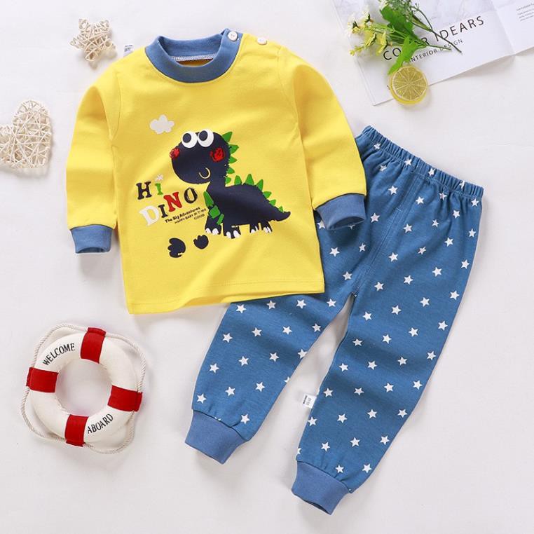 BỘ QUẦN ÁO TAY DÀI CHO BÉ 💖FREESHIP💖 quần áo thu đông chất cotton, hàng đẹp chuẩn quảng châu