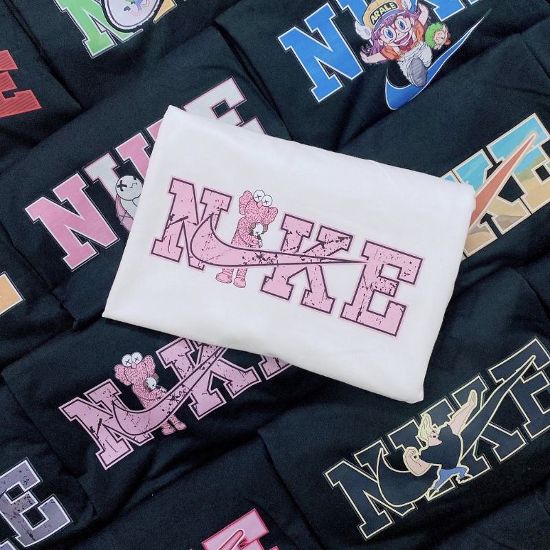 Áo thun hiệu unisex form rộng tay lỡ màu trắng,áo phông nam nữ đẹp in hình cute | BigBuy360 - bigbuy360.vn