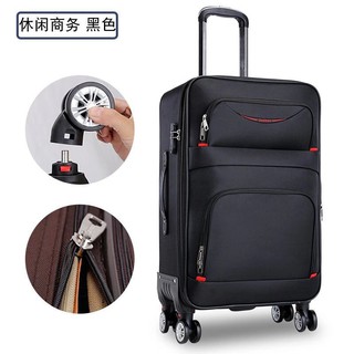 Bán trước☃Large- sức chứa vali vải Oxford nam và nữ phổ thông bánh xe đẩy học sinh trường hợp mật khẩu kinh doanh hộp