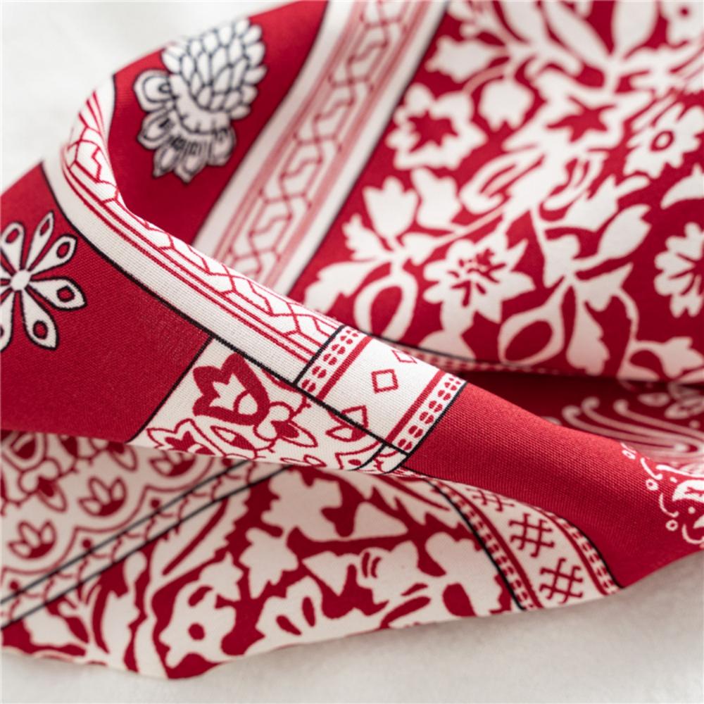 Dây Buộc Tóc Chất Liệu Chiffon Phong Cách Bohemian Cho Nữ