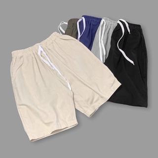 Quần Short Đũi Basic, JACKLANE, Quần short unisex Jack Lane