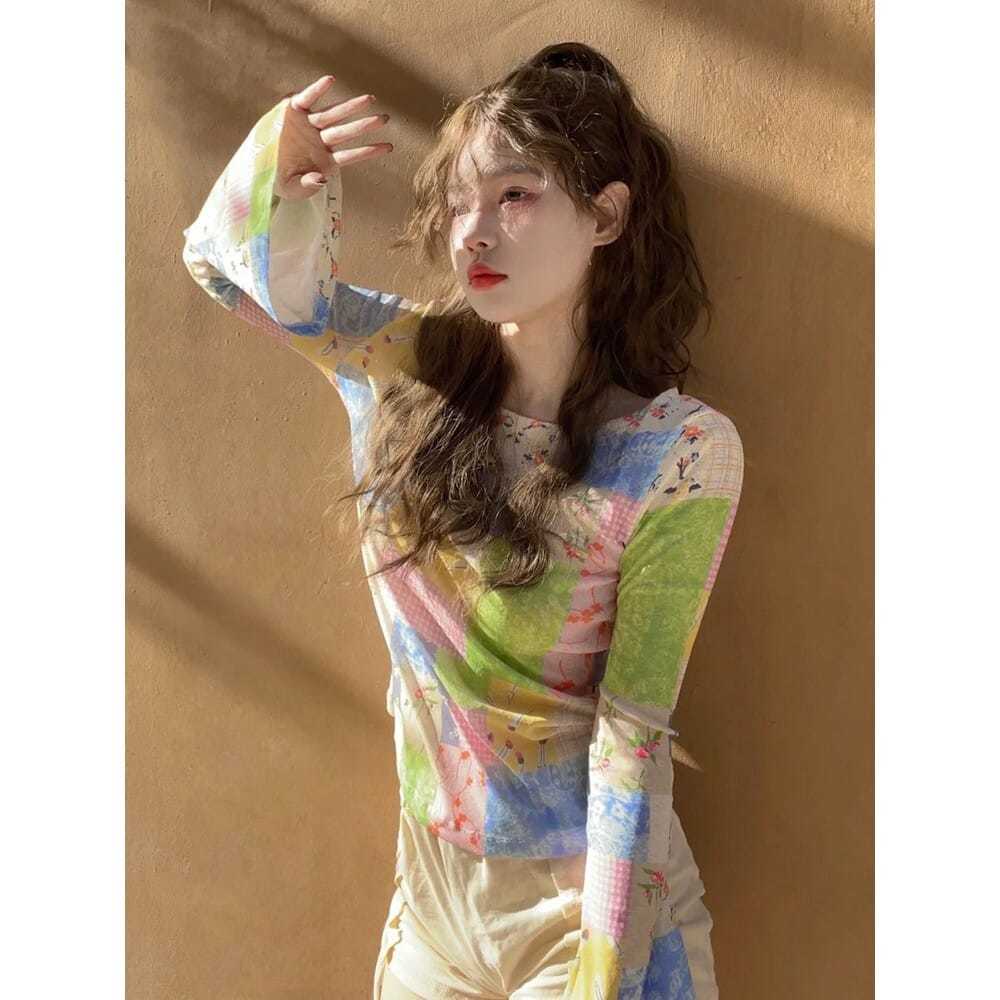 Áo Thun Dài Tay Phong Cách Hàn Quốc Cho Nữ | BigBuy360 - bigbuy360.vn