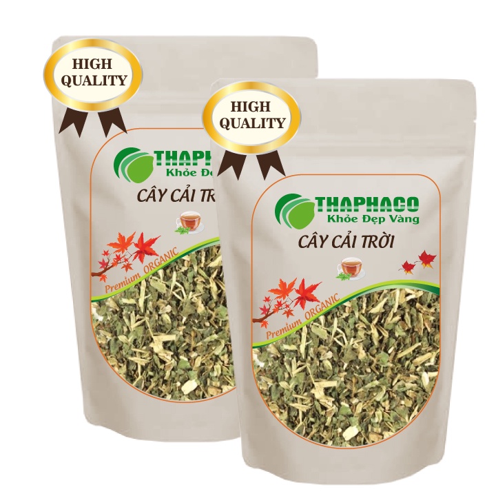 Cải Trời Khô Sấy Khô Nguyên Chất - Hàng Loại 1 - Túi zip 100g Thaphaco
