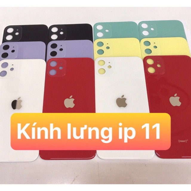 Nắp lưng sau iphone 11 zin (6.1”) - nắp lưng sau iphone 11 (6.1”)