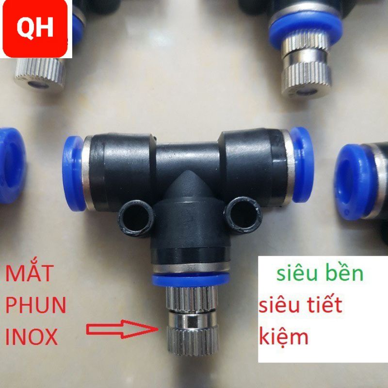 bộ 10 Béc phun sương inox