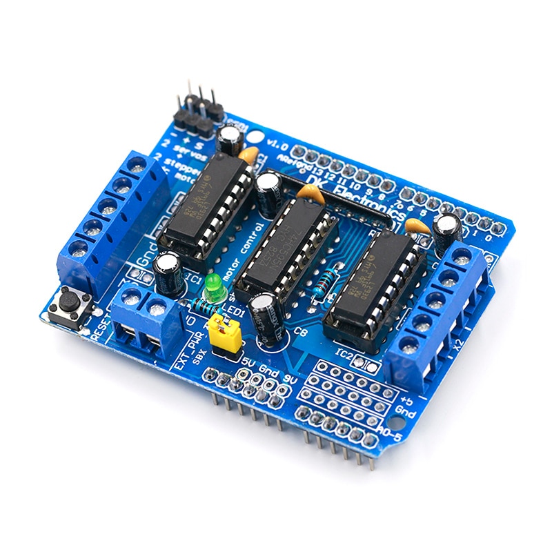 Module Điều Khiển Động Cơ Arduino motor shield L293D