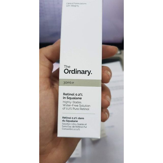 ( Co video+ Co bill)Tinh Chất Serum Chống Lão Hóa The Ordinary Retinol 0.2% In Squalane (30ml)