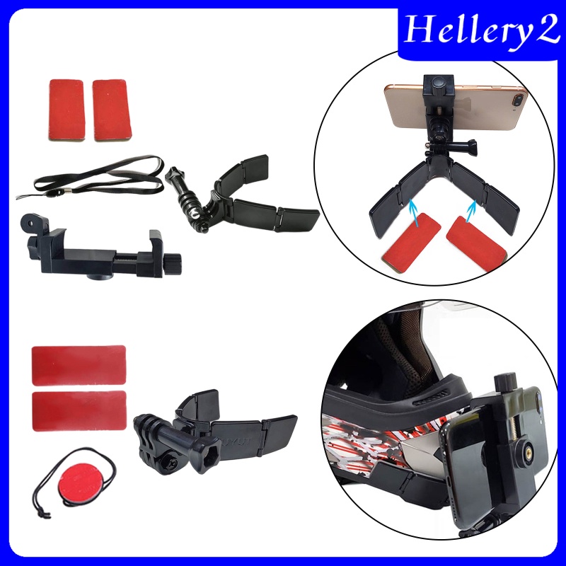 [HELLERY2] Helmet Front Chin Mount For GoPro Hero 9 8 7 6 5 4