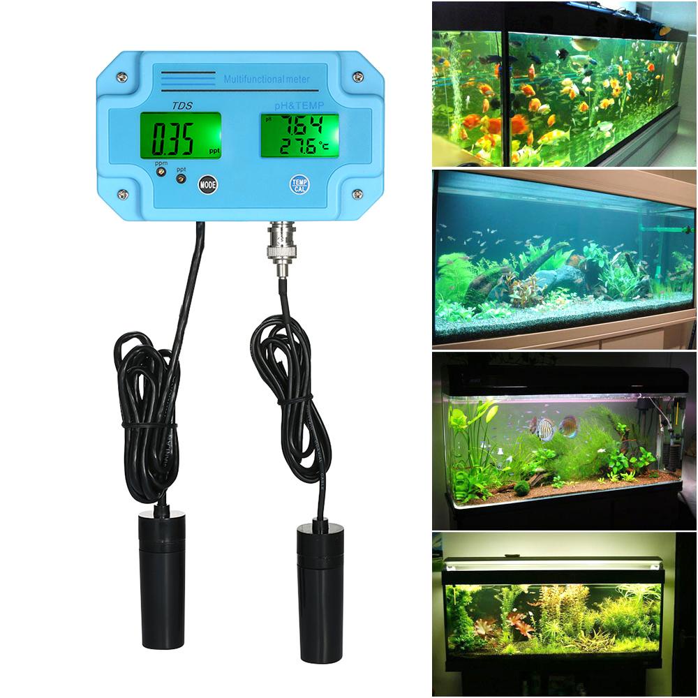 Máy Đo Chất Lượng Nước Đa Năng 3 Trong 1 pH/TDS/Tmp Chuyên Nghiệp
