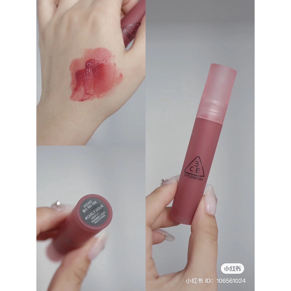 Son Kem 3CE Blur Water Tint- màu early hour