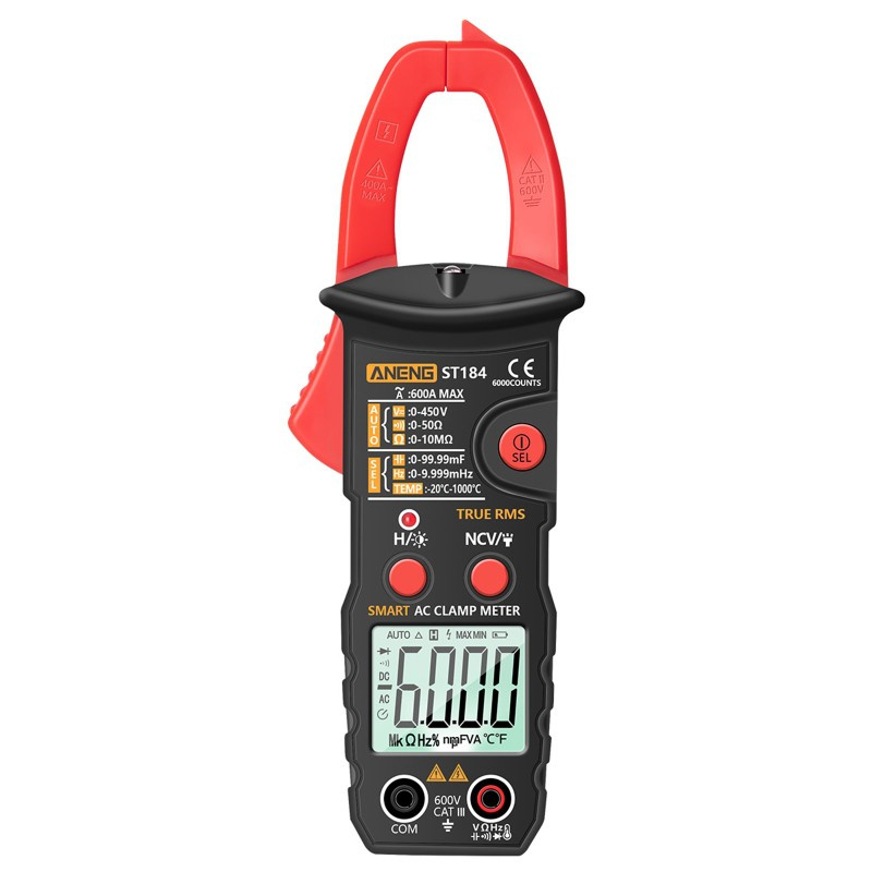 Đồng Hồ Vạn Năng Kỹ Thuật Số Wer St184 6000 Counts Rms Ac / Dc Ohm Hz