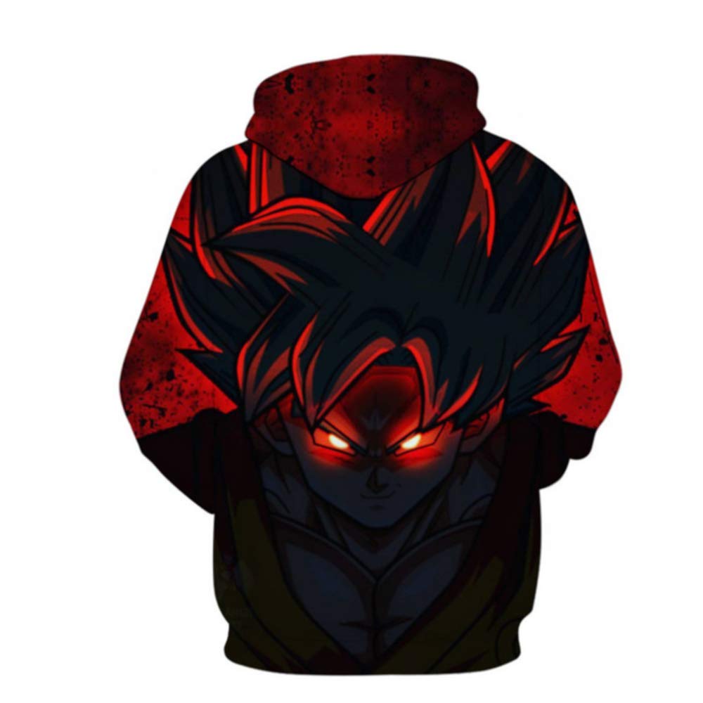 Áo khoác hoodie in hình Dragon Ball 3D thời trang