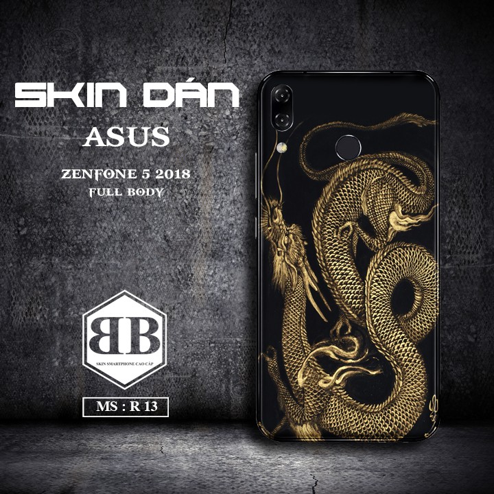 Bộ Skin Dán Asus Zenfone 5 2018 dùng thay ốp lưng điện thoại