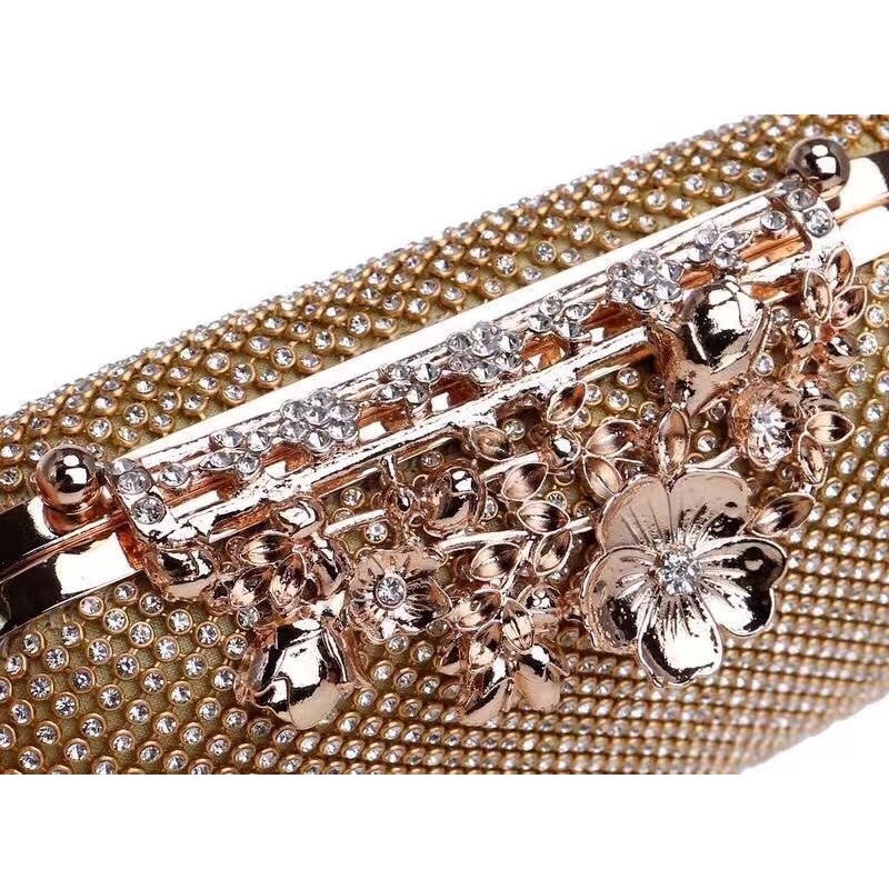 Túi Đầm Có Quai Đeo Vai Phối Hoạ Tiết