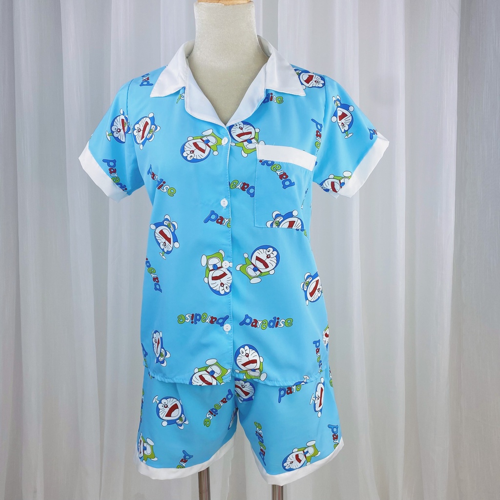 Đồ mặc nhà pijama hình DORAEMON DOREMON dễ thương cute MON0138 TooYoo