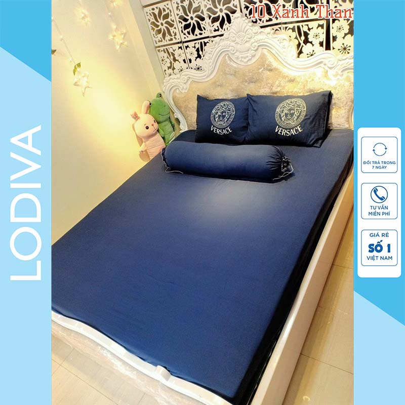 Ga Gối 3 Món Vải Đũi Mềm Mịn Thương Hiệu + TẶNG KÈM VỎ GỐI ÔM