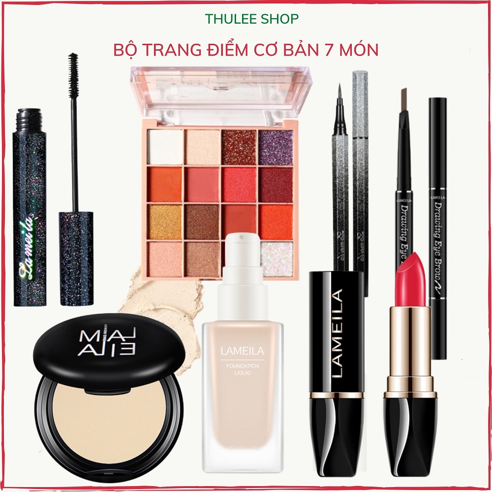 Bộ Đồ Trang Điểm Cơ Bản Mỹ Phẩm Nội Địa Trung Cao Cấp Chính Hãng Base Makeup Cá Nhân đầy đủ Chuyên Nghiệp Thulee Shop