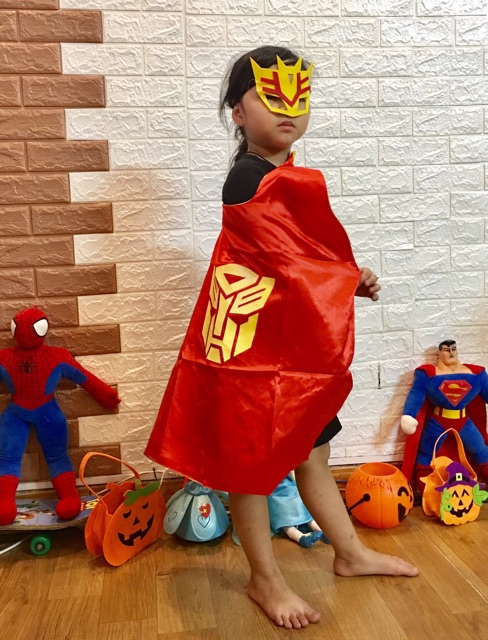 Áo choàng Elsa các siêu anh hùng hoá trang halloween