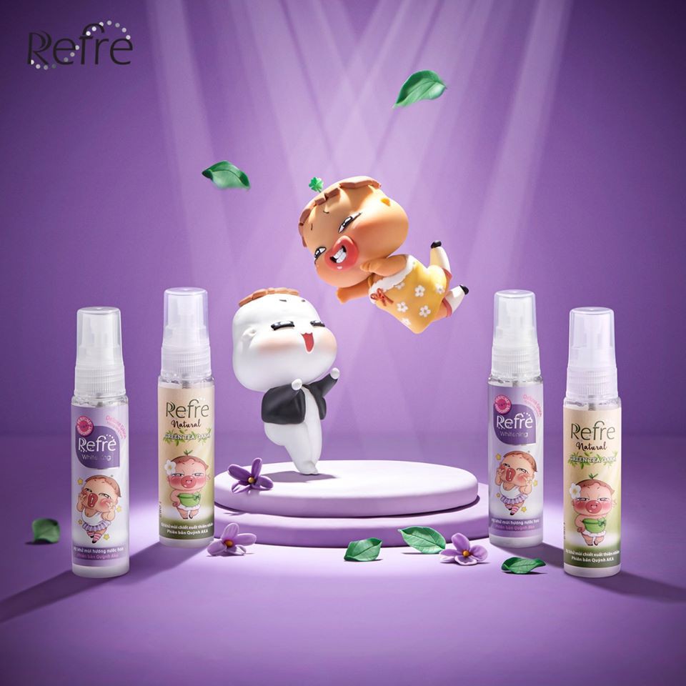 Xịt Refre phiên bảng Quỳnh AKA - tặng kèm giá đỡ điện thoại | BigBuy360 - bigbuy360.vn