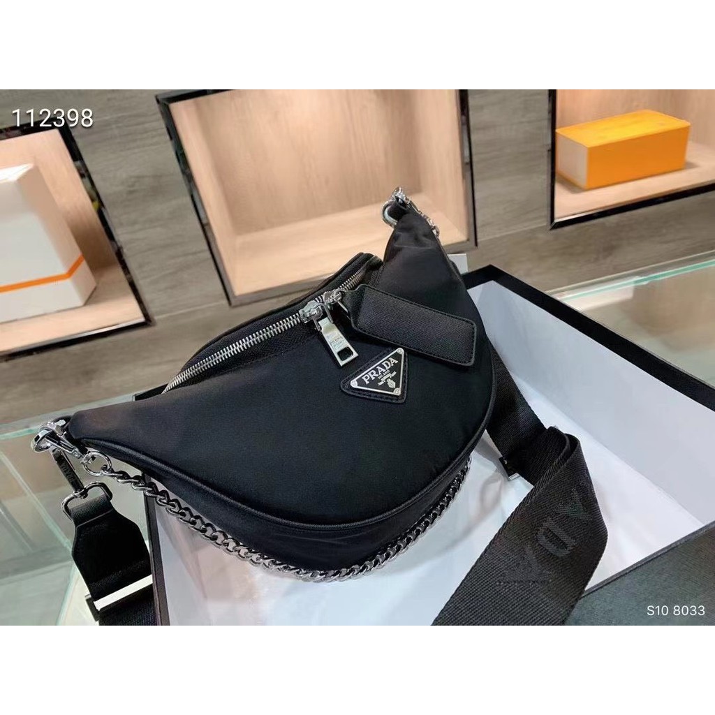 Túi xách Prada - Size 20 cm - Hàng full box - Túi xách nữ - Túi đeo chéo - Túi xách đẹp - Giá rẻ - Free ship - Hàng đẹp