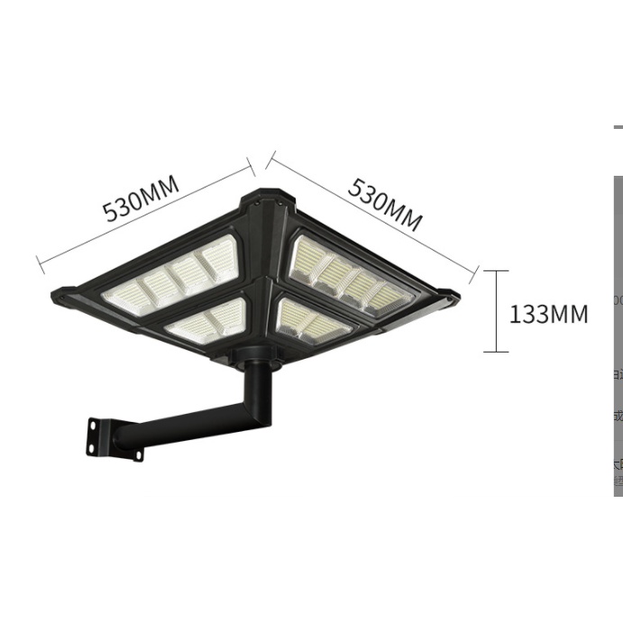 Đèn năng lượng mặt trời sân vườn, công viên UFO công suất 1000W siêu sáng chống nước IP67