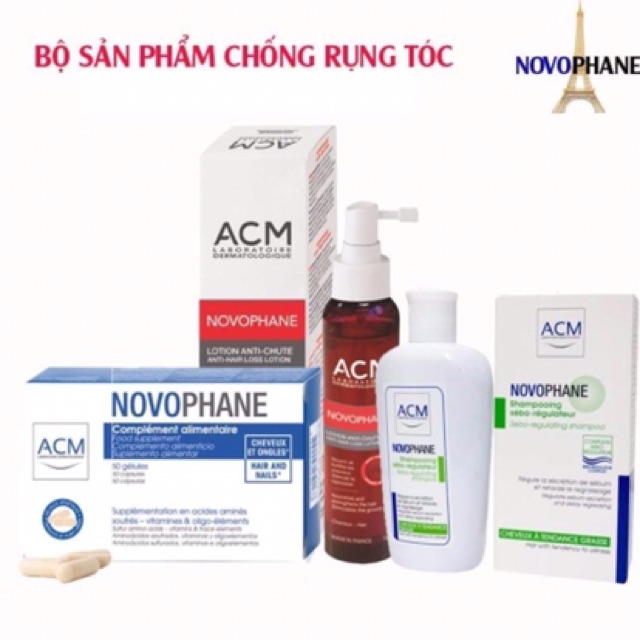 Serum ngăn ngừa rụng tóc và kích thích mọc tóc Novophane Lotion ACM 100ml