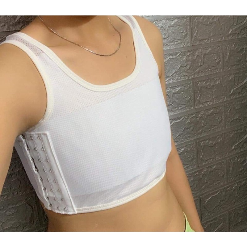 Áo Nịt Ngực Tomboy Chất Liệu Lưới Thoáng Mát