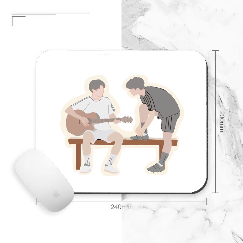 Miếng di chuột in hình  BRIGHTWIN 2gether BL Thái Lan cute anime chibi miếng kê chuột miếng lót chuột