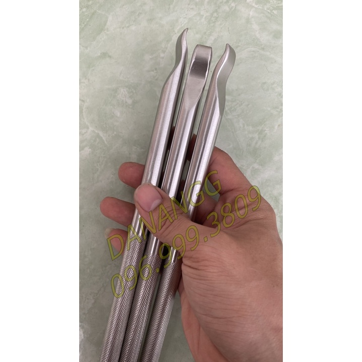 Cây nạy lốp xe máy dài 250 inox cán nhám
