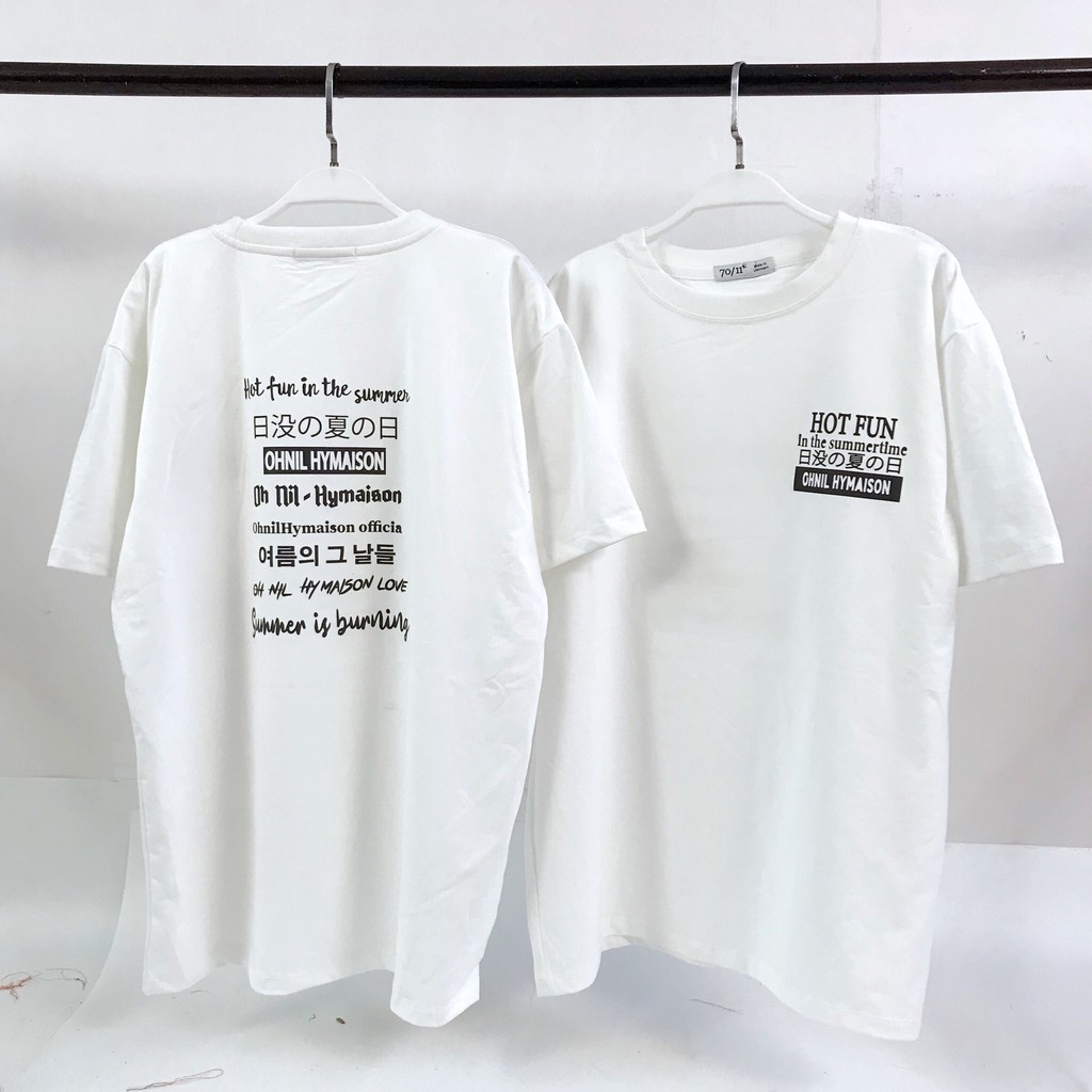 Áo thun Phản quang Unisex - HOT FUN