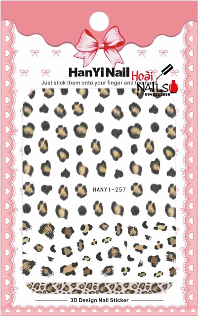 Sticker da báo - Phụ kiện Nail Giá Rẻ