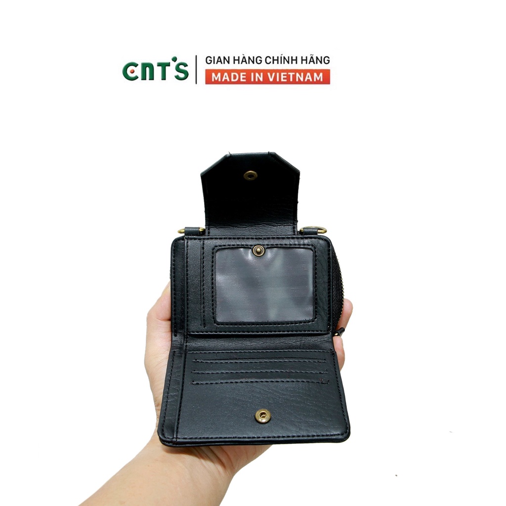 Ví nữ cầm tay VN24 có dây đeo tiện lợi